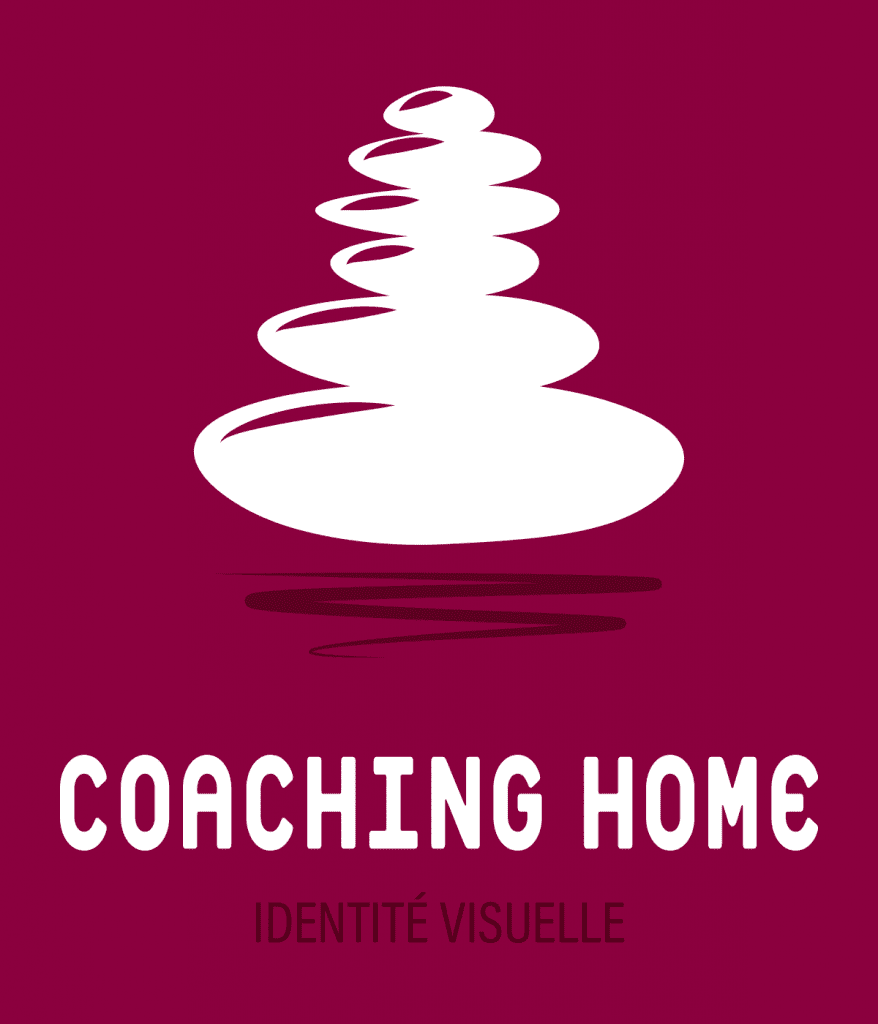 Identité visuelle créée pour Coaching Home par Caramel & Paprika - Illustration créée pour l'identité visuelle