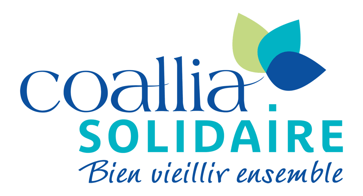 Identité visuelle légère créée pour Coallia Solidaire par Caramel & Paprika - Version de base du logo