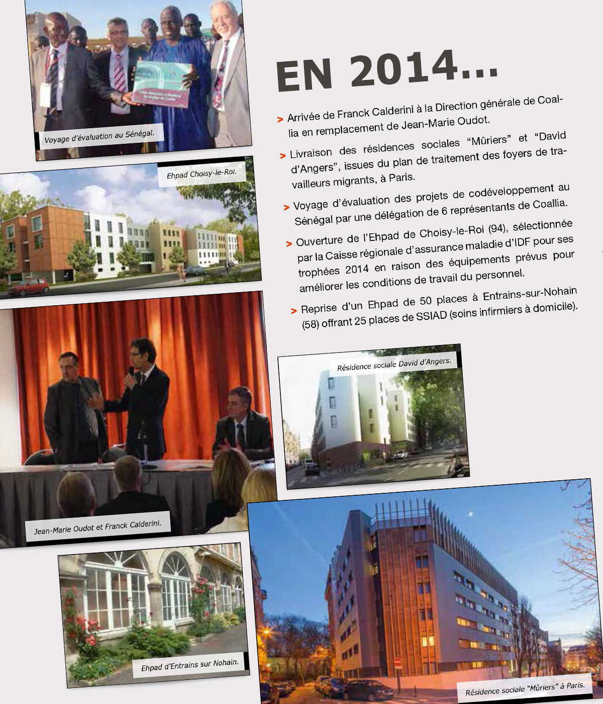 Rapport annuel 2013 créé pour Collia par Caramel & Paprika - Détail zoomé de la dernière page de couverture (photos © Coallia et Sylvain Frappat)