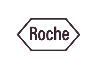 Logo de Roche, client de Caramel & Paprika.