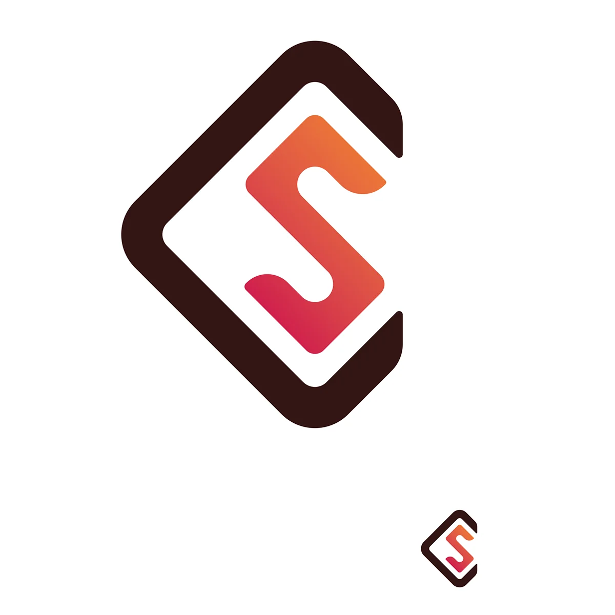 SOFIA CAMERINO - Monogramme - Version en couleurs Monogramme créé pour Sofia Camerino, avocate, par Caramel & Paprika - Version en couleurs