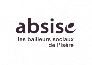 LOGO - Absise Logo du CHU Grenoble Alpes, client de Caramel & Paprika.